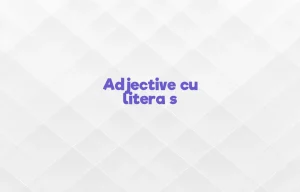 adjective cu s