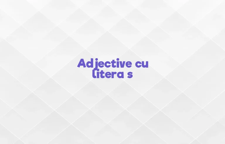 adjective cu s