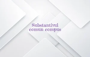 substantiv comun compus