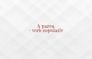 a parea verb copulativ