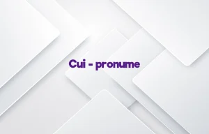 cui pronume