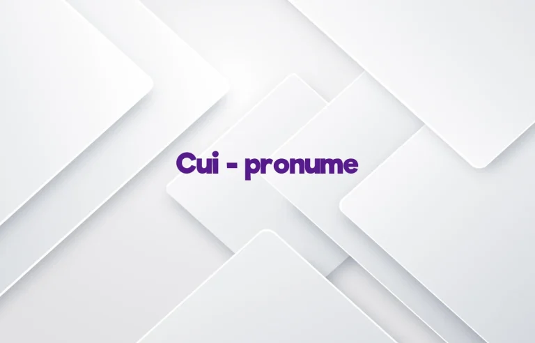 cui pronume