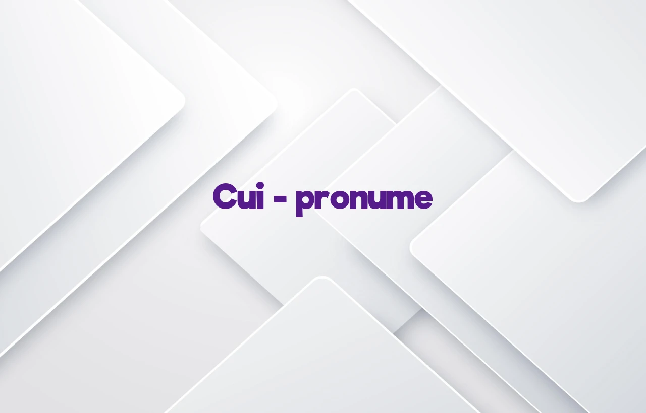 cui pronume