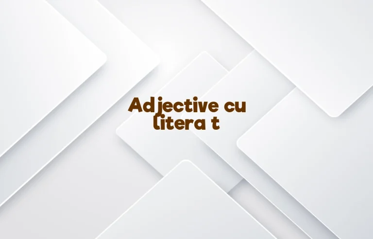 adjective cu t
