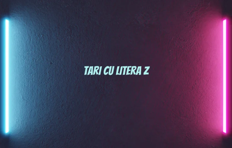 tari cu litera z