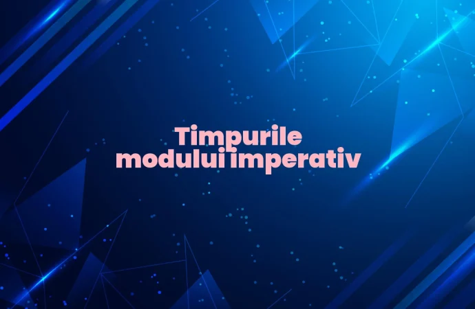 Timpurile modului imperativ