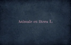 animale cu litera l